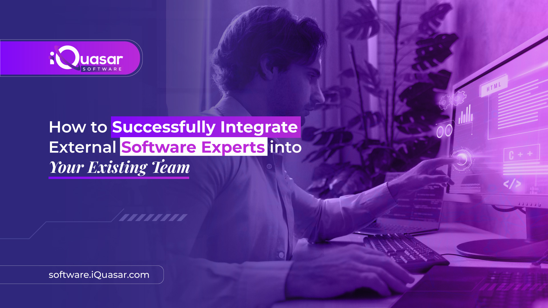 integrate external software experts into your team